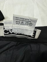 Carlisle RN#69161 Women's 100% Wool Rear Zip Pencil Black Skirt Size 2 Waist 24" image 3