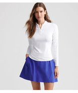 NWT Ladies PETER MILLAR WHITE Long Sleeve Mock Lightweight Sun Shirt - X... - $91.27 CAD