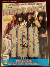 Motley Crue Autographed Magazine #COA MC14587 - $495.00