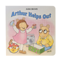 PBS Kids Dreamitivity Arthur Board Book - New - Arthur Helps Out - £7.81 GBP
