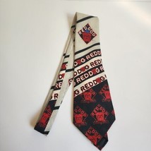 Vintage 1995 Red Dog Men&#39;s Neck Tie Plank Road Brewery Polyester Made in... - £5.33 GBP