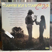 [Country]~Exc Lp~Various Artists~Country Boy &amp; Country GIRL~[1976~RCA~COMPILATIO - $8.89