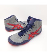 ASICS Snapdown 2 (J703Y) Gray Blue Lace Up Wrestling Boxing Shoes Men&#39;s ... - $61.26 CAD