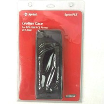 Sprint Samsung SCH-1000 PCS Vintage 1997 Mobile Phone Leather Case CLE-1000 New - £34.12 GBP