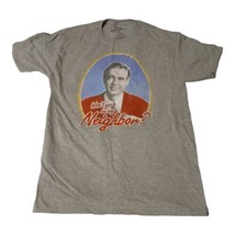Mister Mr. Rogers Won&#39;t You Be My Neighbor Men&#39;s T-Shirt medium gray  - £6.97 GBP