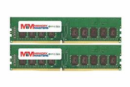 MemoryMasters 16GB (2x8GB) DDR4-2666MHz PC4-21300 ECC UDIMM 2Rx8 1.2V Unbuffered - $106.78