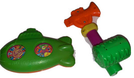 Nickelodeon “Blimp” &amp; &amp; Slime Pump Squirt Toy Set Of 2 - £3.88 GBP