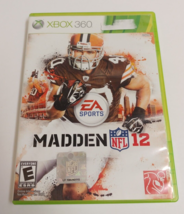 Xbox 360 EA Sports Madden NFL 12 Football Rated E Game &amp; Original Case - £3.89 GBP