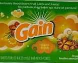 Gain Fabric Softener Dryer Sheets Island Fresh Scent 160 Count - £16.47 GBP