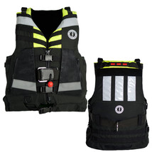 Mustang Swift Water Rescue Vest - Fluorescent Yellow/Green/Black - Universal [MR - £197.02 GBP