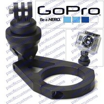 Gopro Hero 1, 2, or 3 HD Camera Billet Aluminum Clamp On Mount 1.625&quot; 1 5/8 Tube - £69.20 GBP