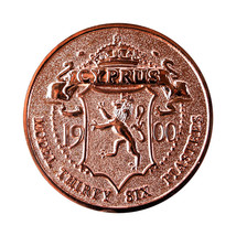Cyprus Coin 36 Piastres 1900 Victoria Modern Fantasy Issue Coin 03062 - £18.37 GBP