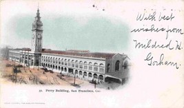 Ferry Building San Francisco California 1903 Private Mailing Card postcard - £5.45 GBP