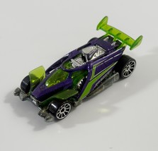 Hot Wheels Purple &amp; Green Buzz Off Loose Diecast Car 1:64 2004 - $2.17