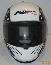 AFX Freedom FX-51  Motorcycle Helmet Black Sz M (58-59 CM) Snell DOT Approved - $120.09