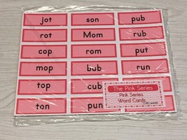 The Pink Series - Word Cards (180 words) Montessori - £19.83 GBP