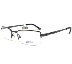 Robert Mitchel Eyeglasses Frames RM907 GM Grey Rectangular Half Rim 52-18-145 - £44.61 GBP