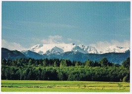 Postcard Comox Glacier Vancouver Island BC Strathcona Park - £3.10 GBP