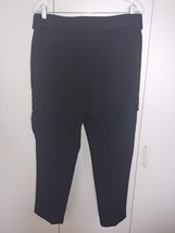 Loft Ladies Black Stretch Ankle Pants W/TIE BELT-8-NWD-LINE Thru Name Brand - £16.22 GBP