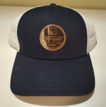 Wingate Baseball adjustable blue white snap back hat - $10.70