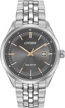 Citizen Men&#39;s Classic Addysen Eco-Drive Watch, 3-Hand Date, Sapphire Cry... - £234.27 GBP