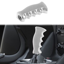 JDM Metal Chrome Slotted Pistol Grip Handle Manual Gear Stick Shift Knob - £15.55 GBP
