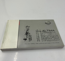 2005 Nissan Altima Owners Manual Handbook OEM G03B12023 - £24.77 GBP