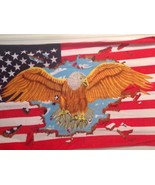 Riverridge Quality Beach Towels Eagle/American Flag 30&quot;X60&quot; New - $10.00