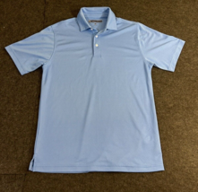 Pebble Beach GOLF POLO SHIRT Men&#39;s Size Small Blue Dry-Luxe Performance - £10.23 GBP