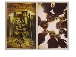Slipknot Poster Mask Huddle All Hope Is Lost Double - £7.98 GBP
