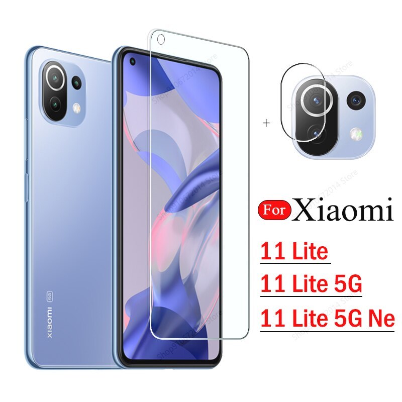For Xiaomi Mi 11 Lite 5G Ne Tempered Glass For Xioami 11 Lite Camera Screen Prot - $7.31