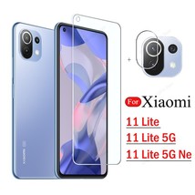 For Xiaomi Mi 11 Lite 5G Ne Tempered Glass For Xioami 11 Lite Camera Scr... - £5.82 GBP