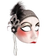FORUM FLAPPER 1/2 MASK w/FEATHER HAND DETAILED HALLOWEEN COSTUME ACCESSO... - $489.75 MXN FORUM FLAPPER 1/2 MASK w/FEATHER HAND DETAILED HALLOWEEN COSTUME ACCESSO... - $489.75 MXN