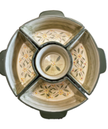 old world green temp-tations presentable ovenware by tara 6 pc serving set - $41.83