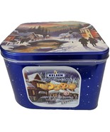 Kelsen  Danish Butter Cookies 5 Lb Christmas  2025  Blue Winter Village ... - $39.50