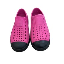 Native Jefferson Kids Shoes Pink Colorblock Toddler Size 11 - $23.76