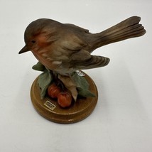 Florence Giuseppe Armani Bird Figurine Made In Italy 1982 signed Vintage Stand - £47.11 GBP