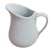 BIA Cordon Bleu Carafe White Stoneware 16oz Serving Pour Cup 5” tall - £16.45 GBP