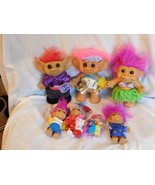 7 pc Instant Collection Troll Dolls - £16.42 GBP