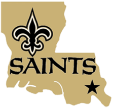 New Orleans Saints NFL Football Embroidered Hooded Sweatshirt S-5XL, LT-4XLT NEW - £28.01 GBP+