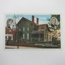 Postcard President William McKinley &amp; Ida Buffalo New York Milburn Resid... - £4.70 GBP