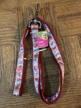 Meijer Dog Leash Large Red Flowers - £15.73 GBP