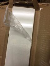 Cultured Marble Bathroom Vanity Side Splash 19&quot;X 3/8&quot; Off White 550533 - $29.69