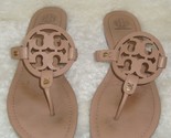 Tory Burch Miller Leather  Sandals Flip Flop Women&#39;s Size US 9.5 , Used ... - £39.10 GBP