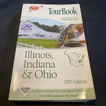 2003 AAA Illinois, Indiana &amp; Ohio Travel Road Map Accommodation Tour Guide Book - £4.88 GBP