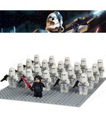 New 21Pcs/Set Snowtroopers Army And Kylo Ren Star Wars The Last Jedi Min... - £61.59 GBP