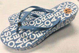 Michael Kors Women&#39;s Bedford Platform Flip Flops Sandals New Retail $99 No Box - £54.35 GBP