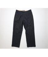 Vtg 30s 40s Rockabilly Men 34x29 Heavy Wool Rayon Gabardine Pants USA Bu... - €126,54 EUR