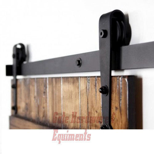 Carbon Steel Interior Cast Iron Gate Sliding Door Hardware Rollers Wall ... - $151.60