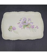Antique c. 1900 T&amp;V Limoges France Hand Painted Dresser Vanity Perfume Tray - $377.48 MXN